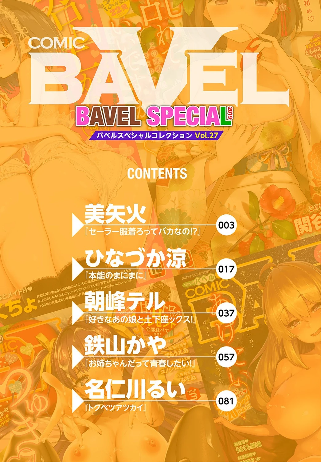 COMIC BAVEL SPECIAL COLLECTION（コミックバベル スペシャルコレクション） VOL27
