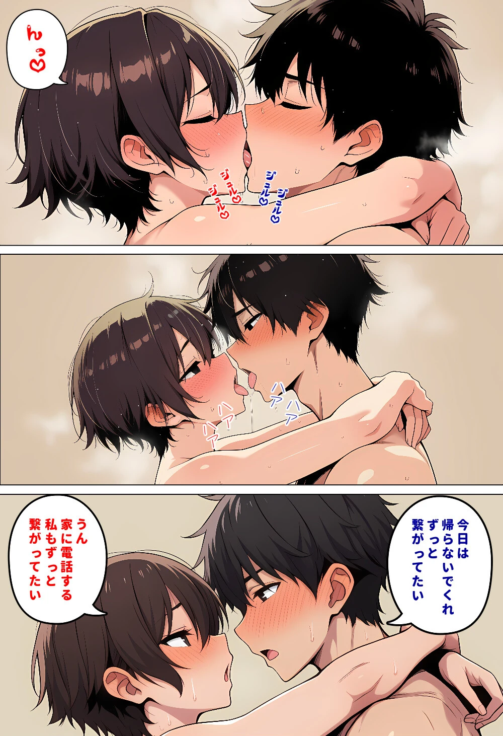 今日俺は片想いしている幼馴染に告白する・委員長とギャルがセックス勝負〜特別編（6）（単話）【モザイク版】