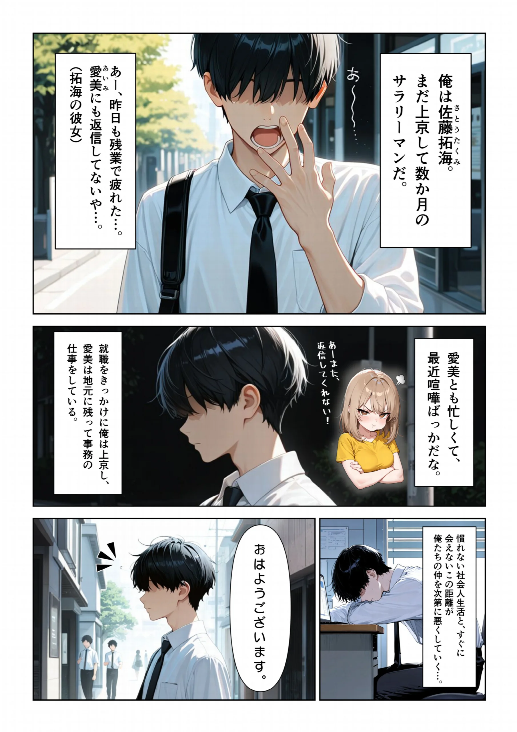 おとなりの保育士お姉さんの生きゅうりオナニーを見て、中出しセックスしまくった話【モザイク版】