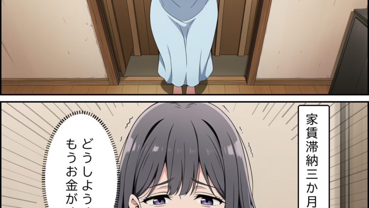 家賃のかわりに…〜家賃滞納3か月の人妻が身体で大家に支払う話〜