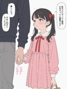 エッチに成長した妹