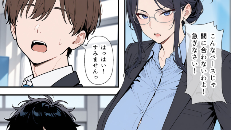 婚期を逃した堅物女上司が部下たちの共有オナペットになった話（1）（単話）