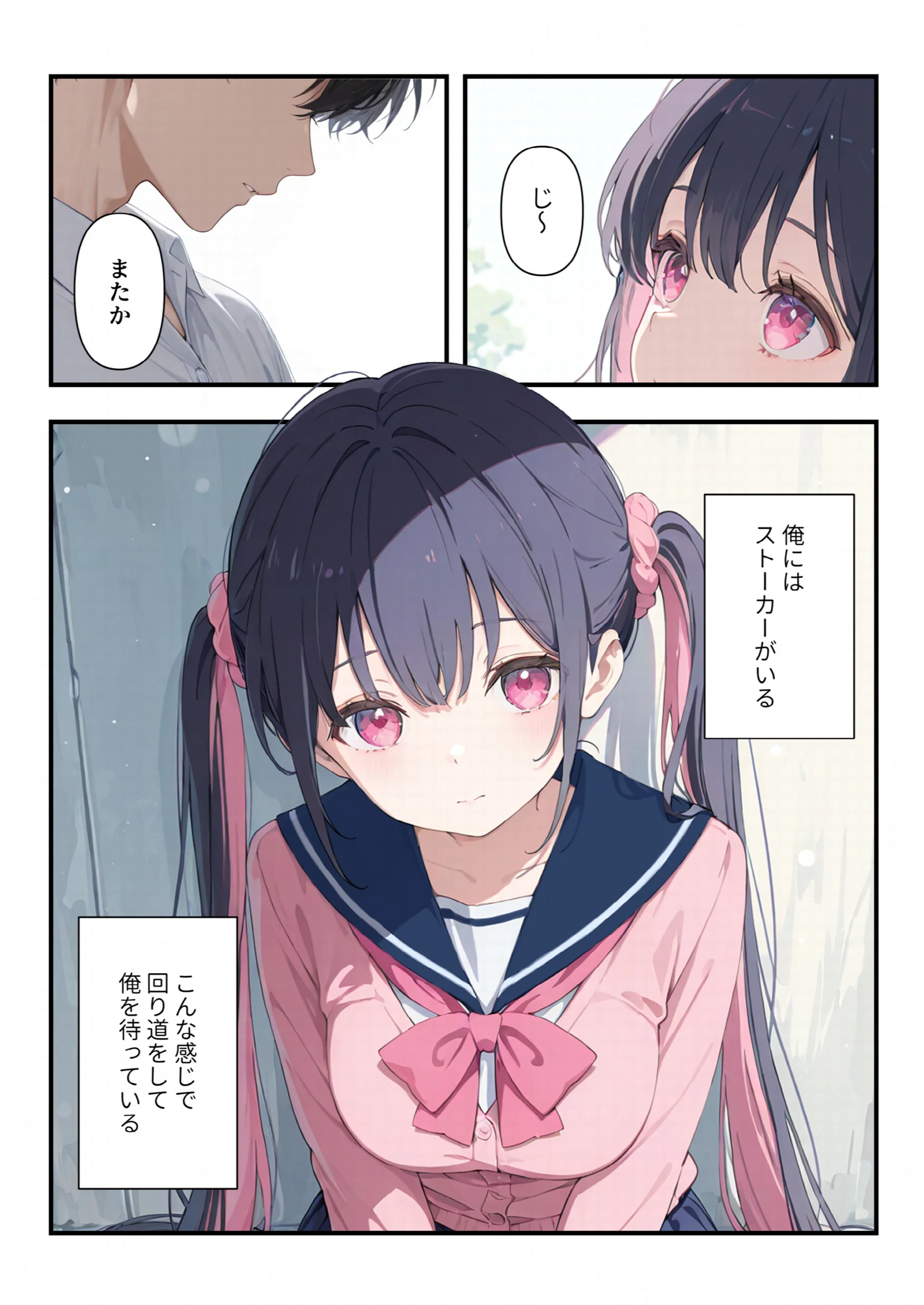 謎の地雷形女子校生が推しのち〇ぽにメス堕ちするまでの記録【白抜き修正版】