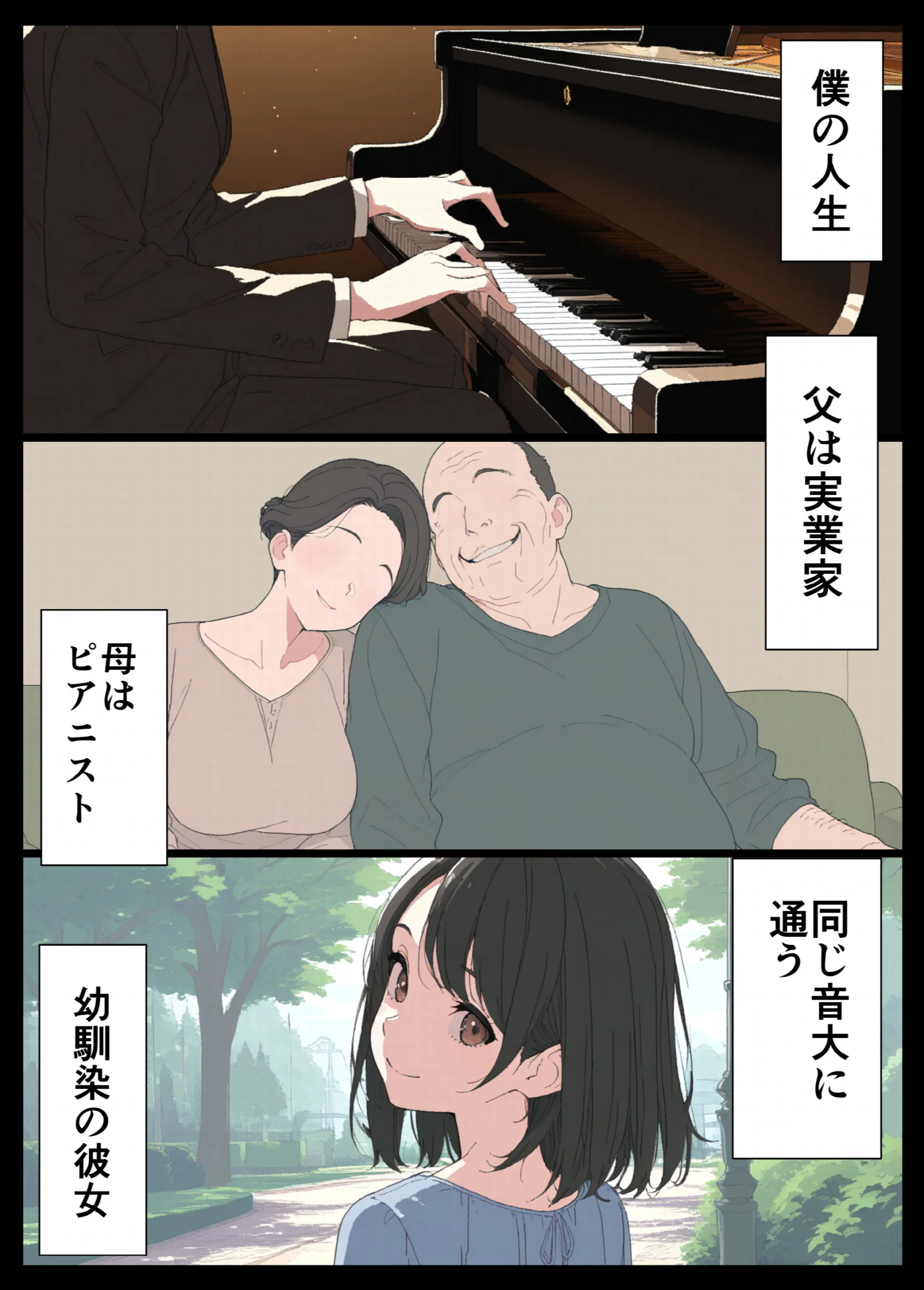 セフレなお姉さんに沼って人生崩壊【白抜き修正版】