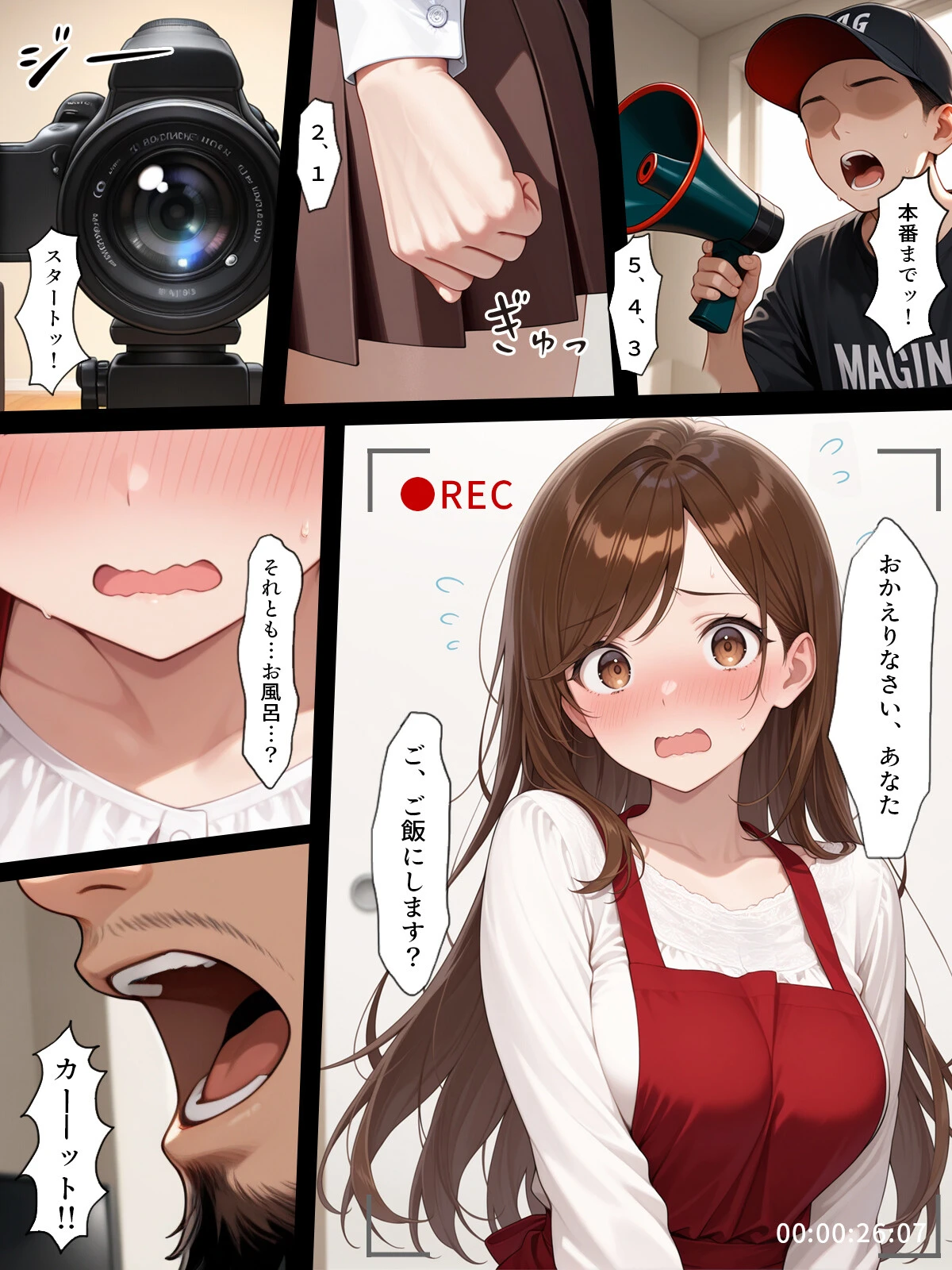 疑似夫婦生活で演技指導 -これは演技、演技のはず――だよね？-【白抜き修正版】