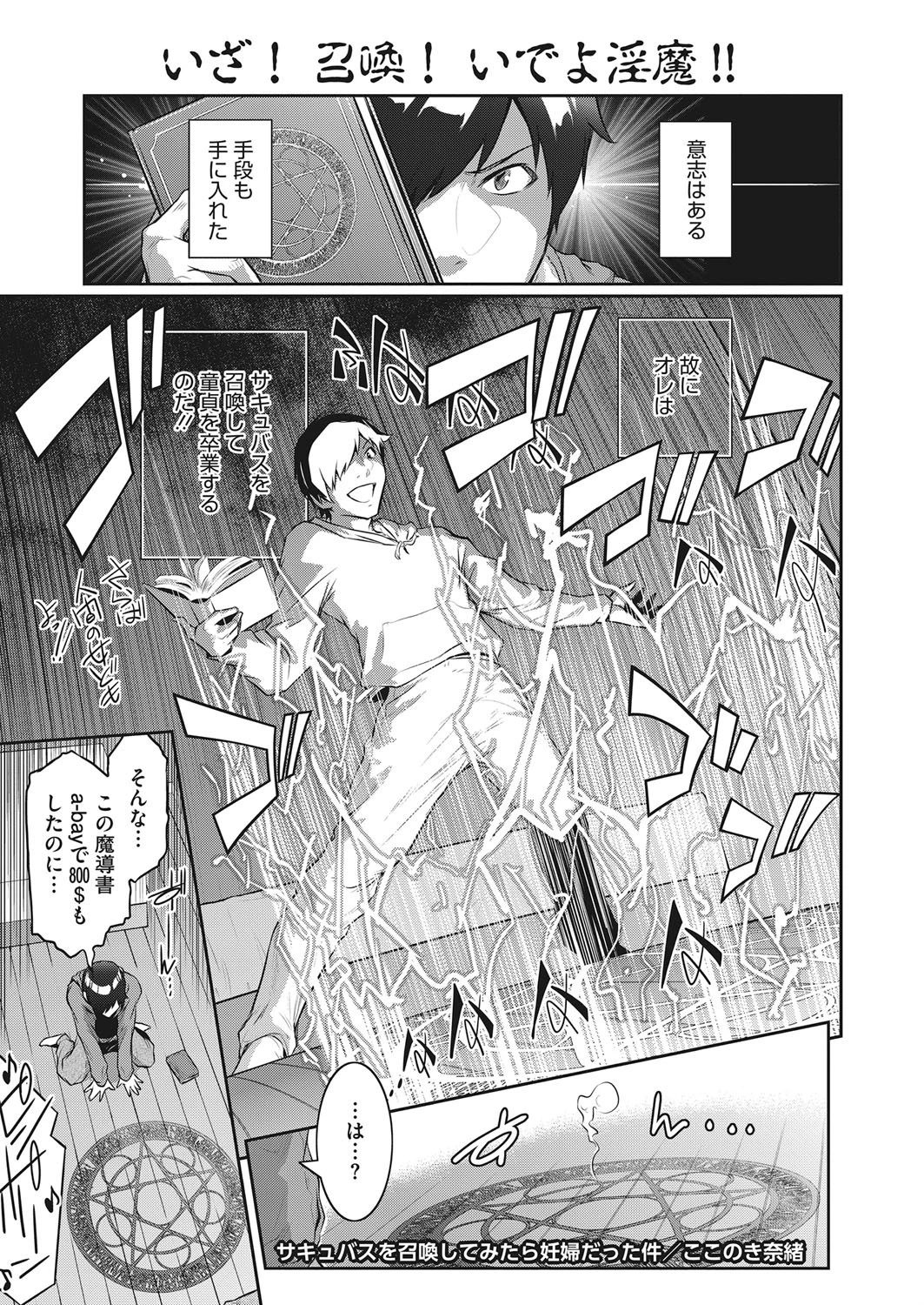 サキュバスを召喚してみたら妊婦だった件
