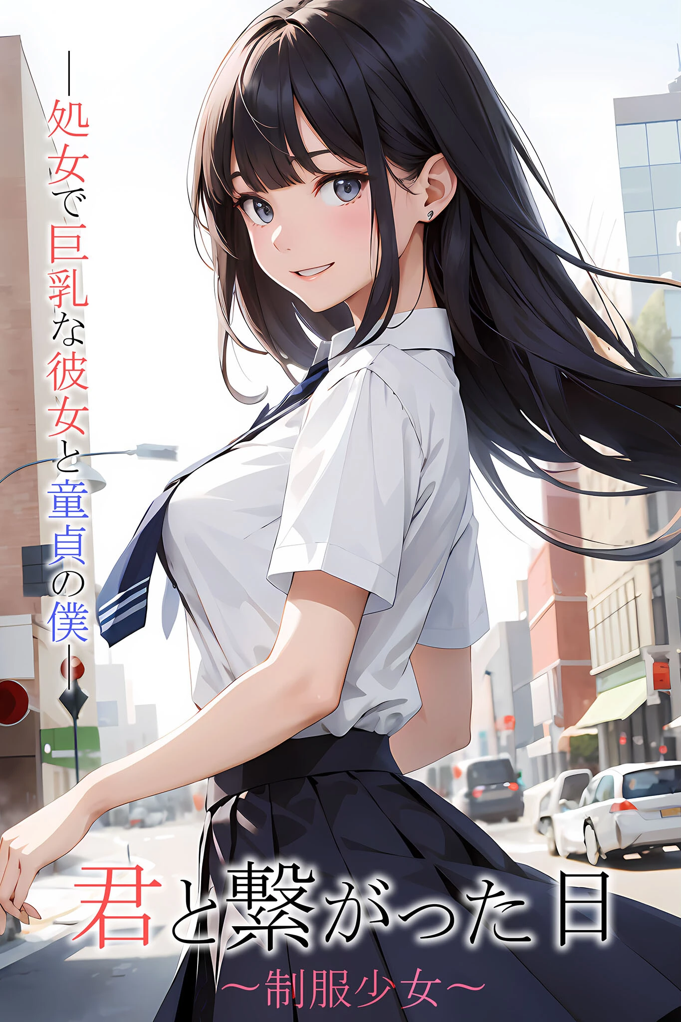 君と繋がった日〜××××〜××で巨乳な彼女と童貞の僕