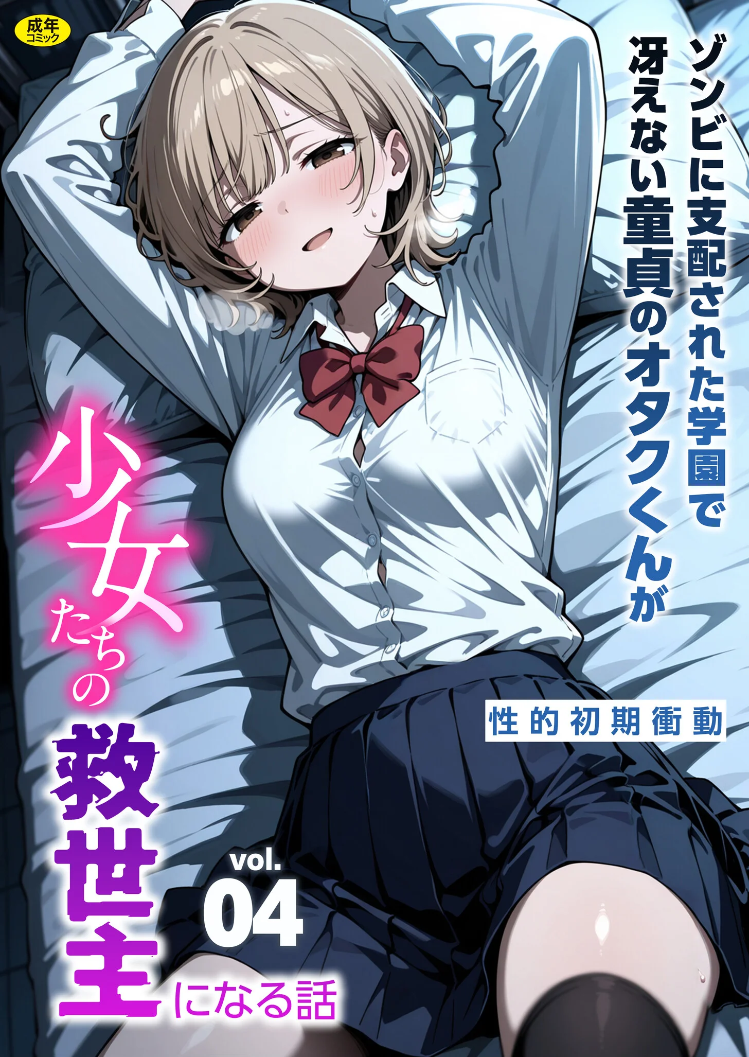 ゾンビに支配された学園で冴えない童貞のオタク君が少女たちの救世主になる話（4）