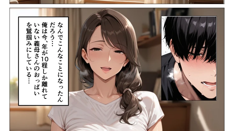 グイグイくる爆乳義母の授乳手コキでヌかれて中出しが止まらない