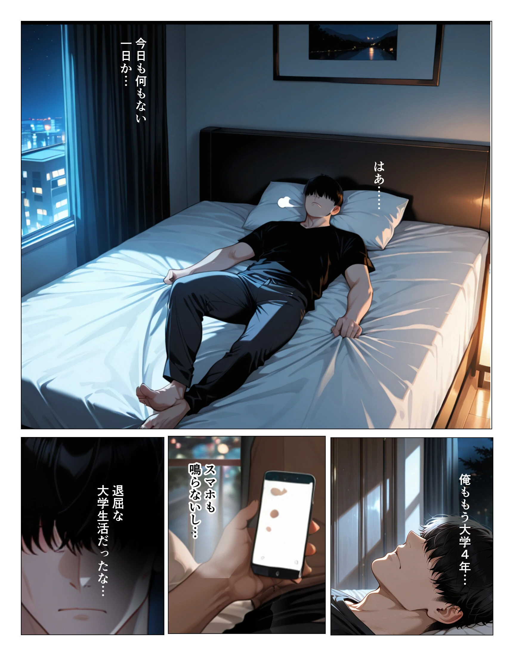 清楚だと思っていた人妻大家は欲求不満でビッチビチだった話【モザイク版】