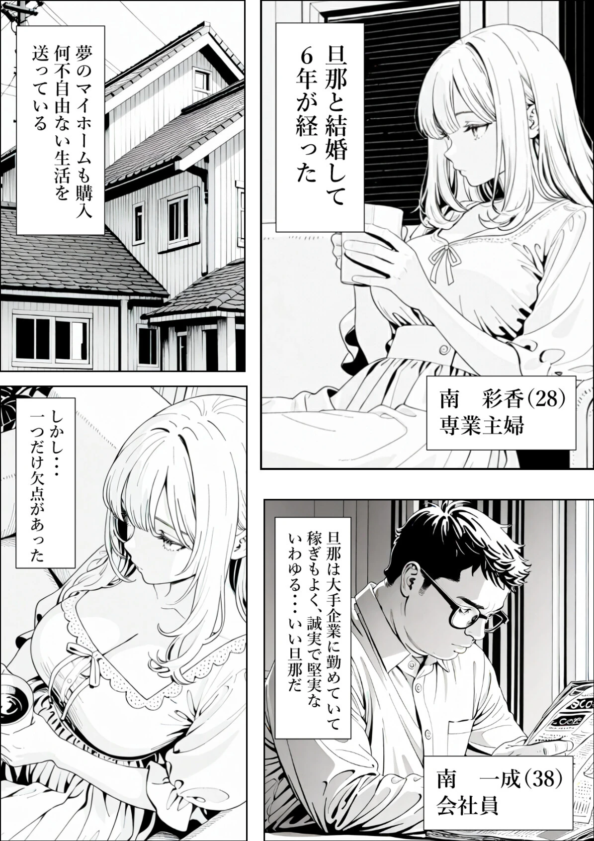 精子提供される妻 〜file 彩香〜（1）（単話）【モザイク版】
