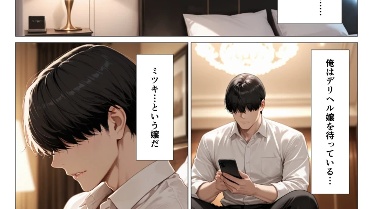 クール系上司がデリヘル嬢だったので爆乳吸って中出しした話 モザイク版