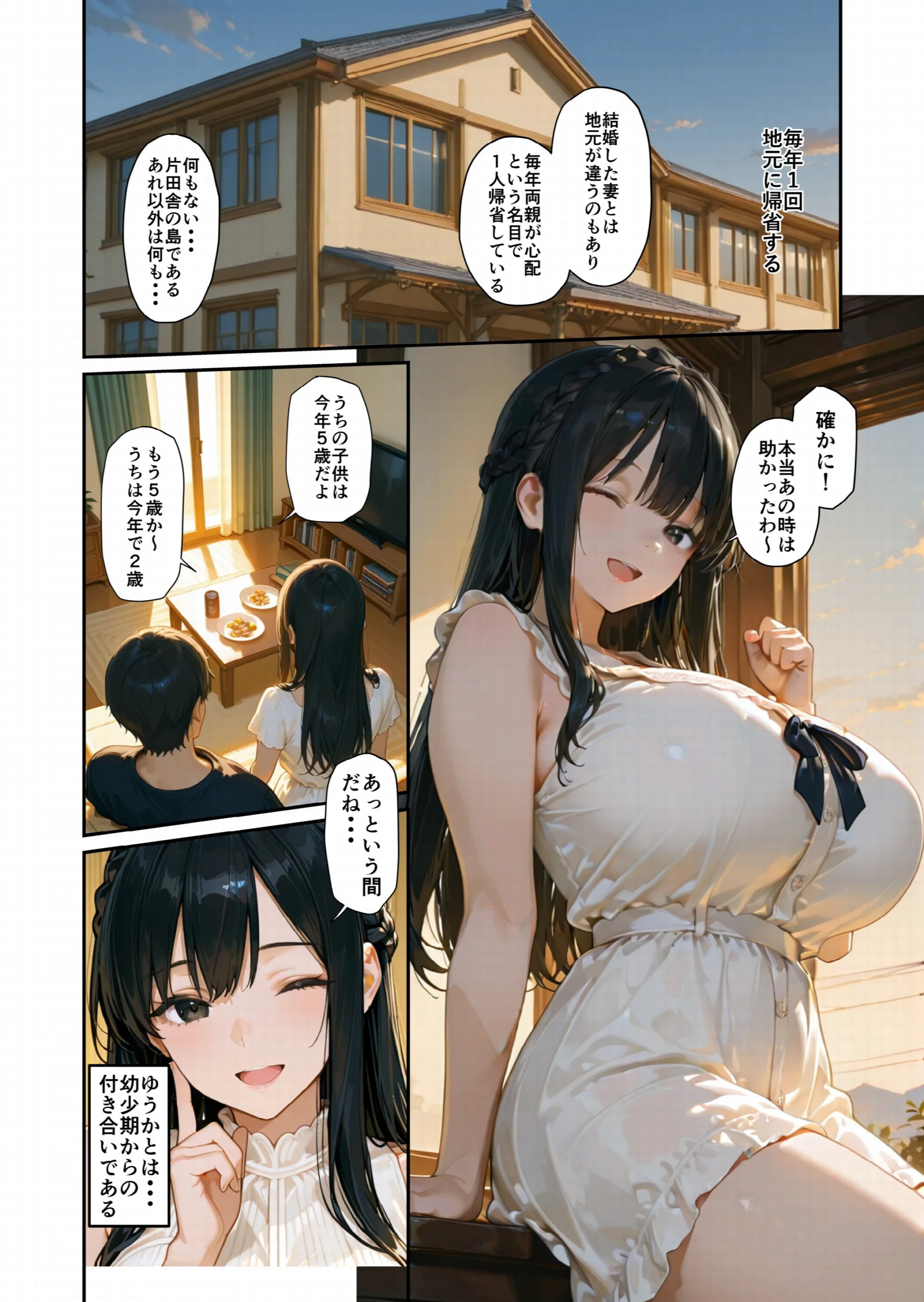 人妻になった幼馴染のご主人様になった俺。【白抜き修正版】