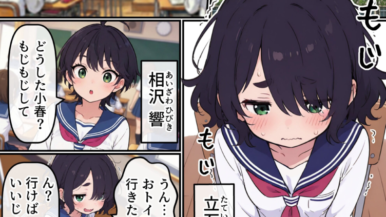 地味なオタク女子にチ〇ポが生えてこれまで縁のなかったSEXにドハマりする
