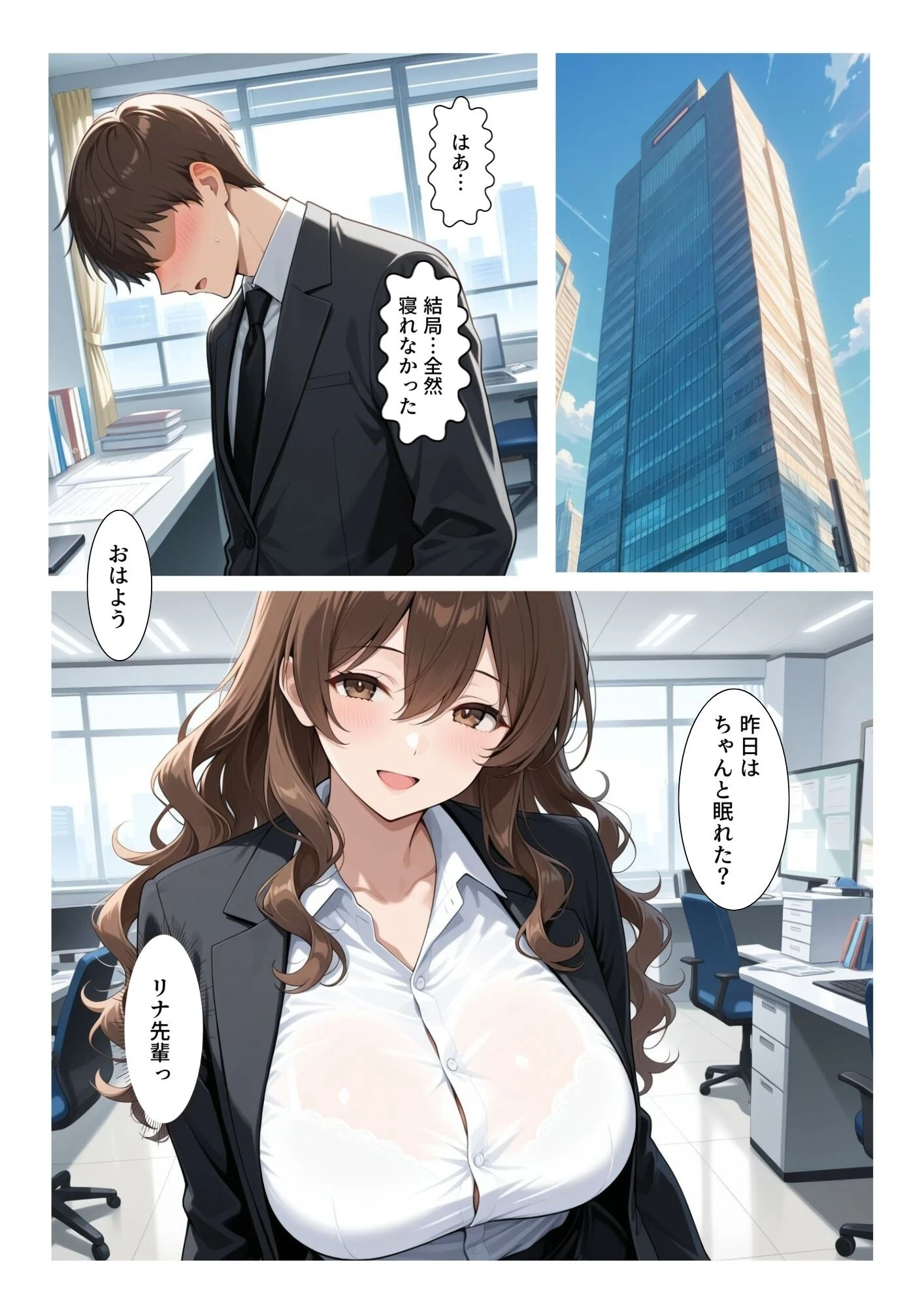 ビッチな先輩のエロ過ぎるSEX指導！とある後輩は例外でした？！（2）（単話）【モザイク版】