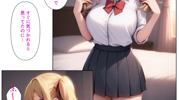 優等生の金髪ツインテの巨乳ギャルさんとラブラブエッチする話（2）（単話）