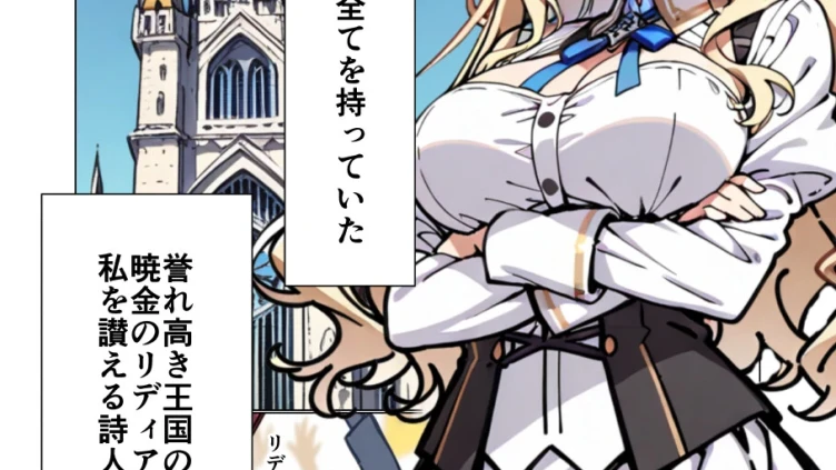 巨乳わがままお嬢様に僕が襲われる話 白抜き修正版