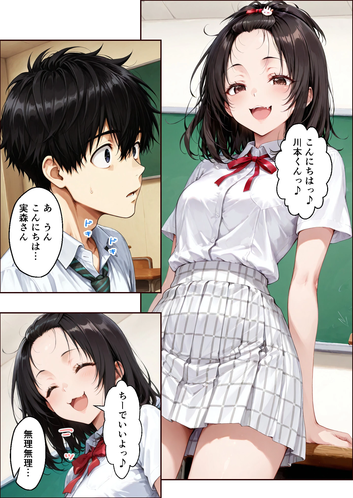 仲良くなった水泳部のあの子が…（2）（単話）【モザイク版】