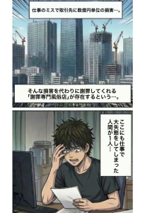 謝罪代行風俗店-あなたのミスを体で謝罪代行します-(1)(単話)