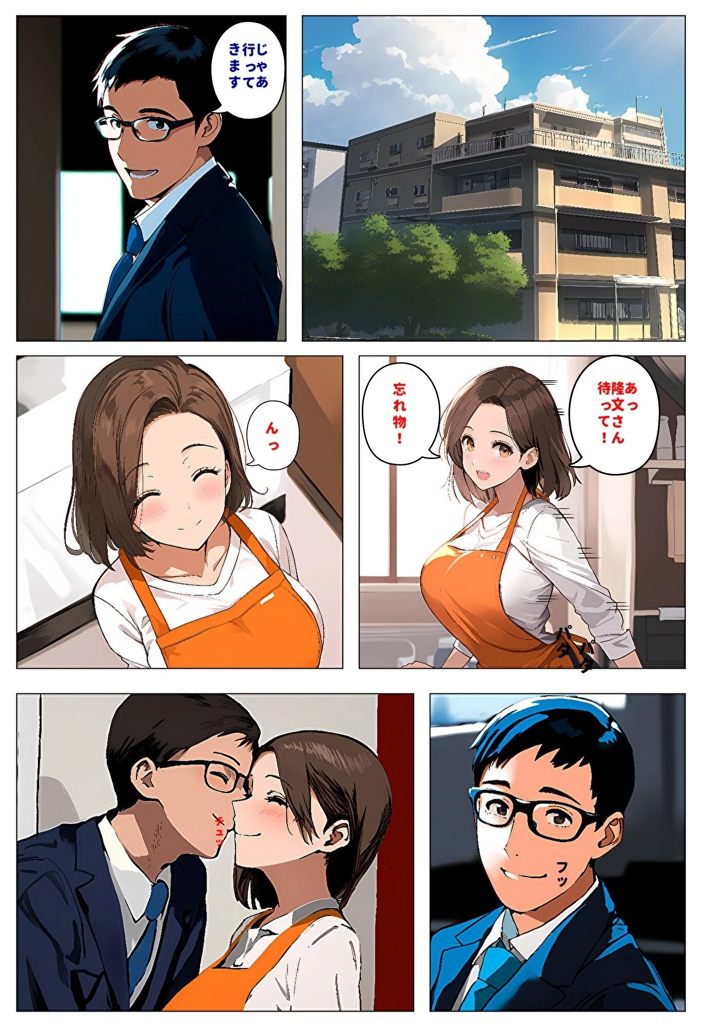 間男の提案に乗って不倫現場を目撃したら、最愛の妻が土下座してセックスのお願いをした。前編（1）（単話）【モザイク版】