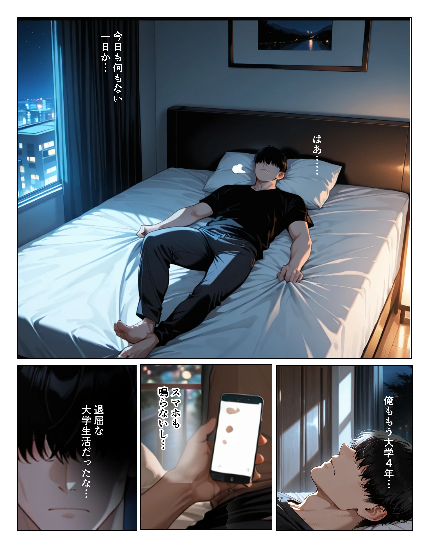 清楚だと思っていた人妻大家は欲求不満でビッチビチだった話（1）（単話）【モザイク版】