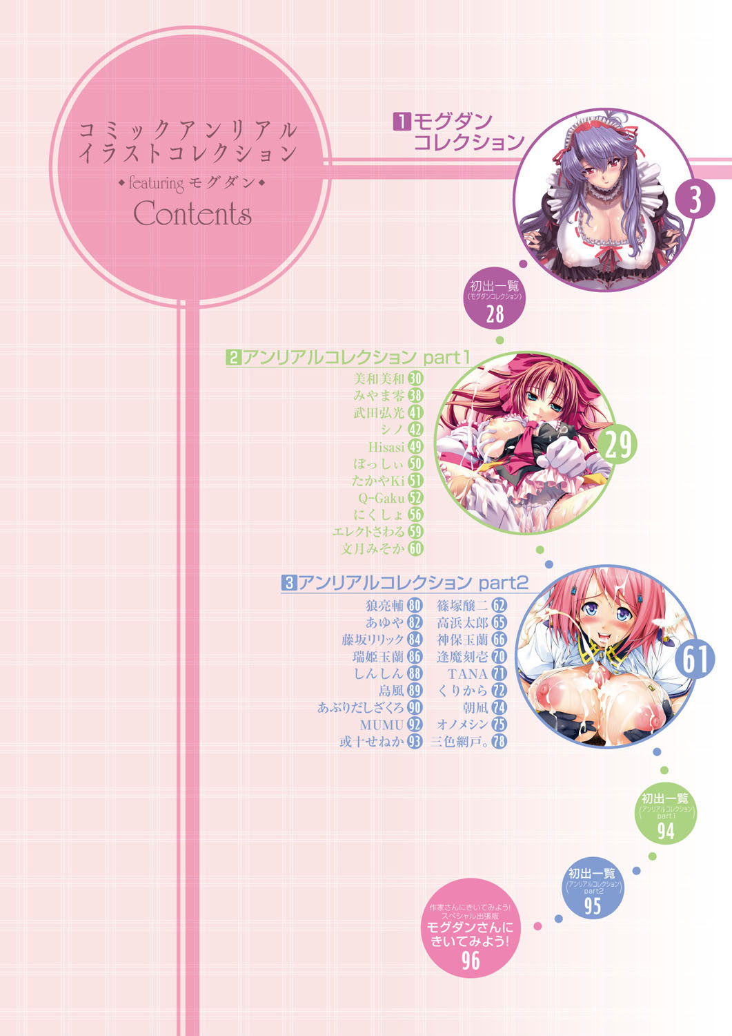 コミックアンリアルイラストコレクション featuring モグダンページ9