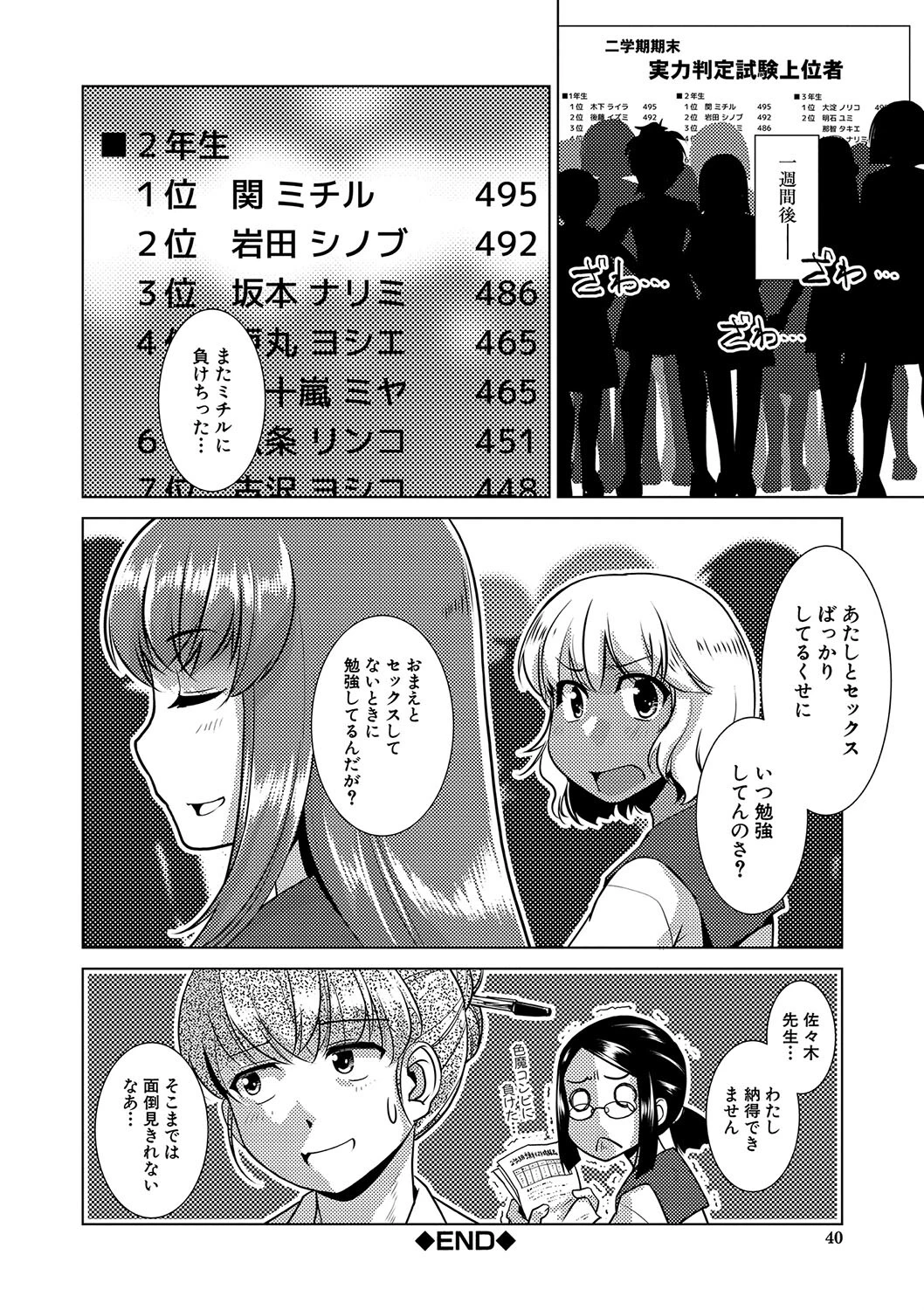 放課後ふたなり膣内射精日記ページ38