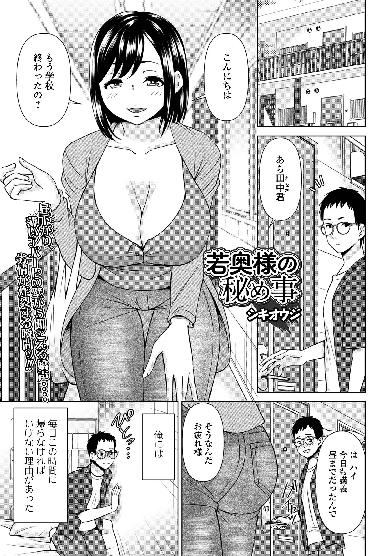 若奥様の秘め事ページ1