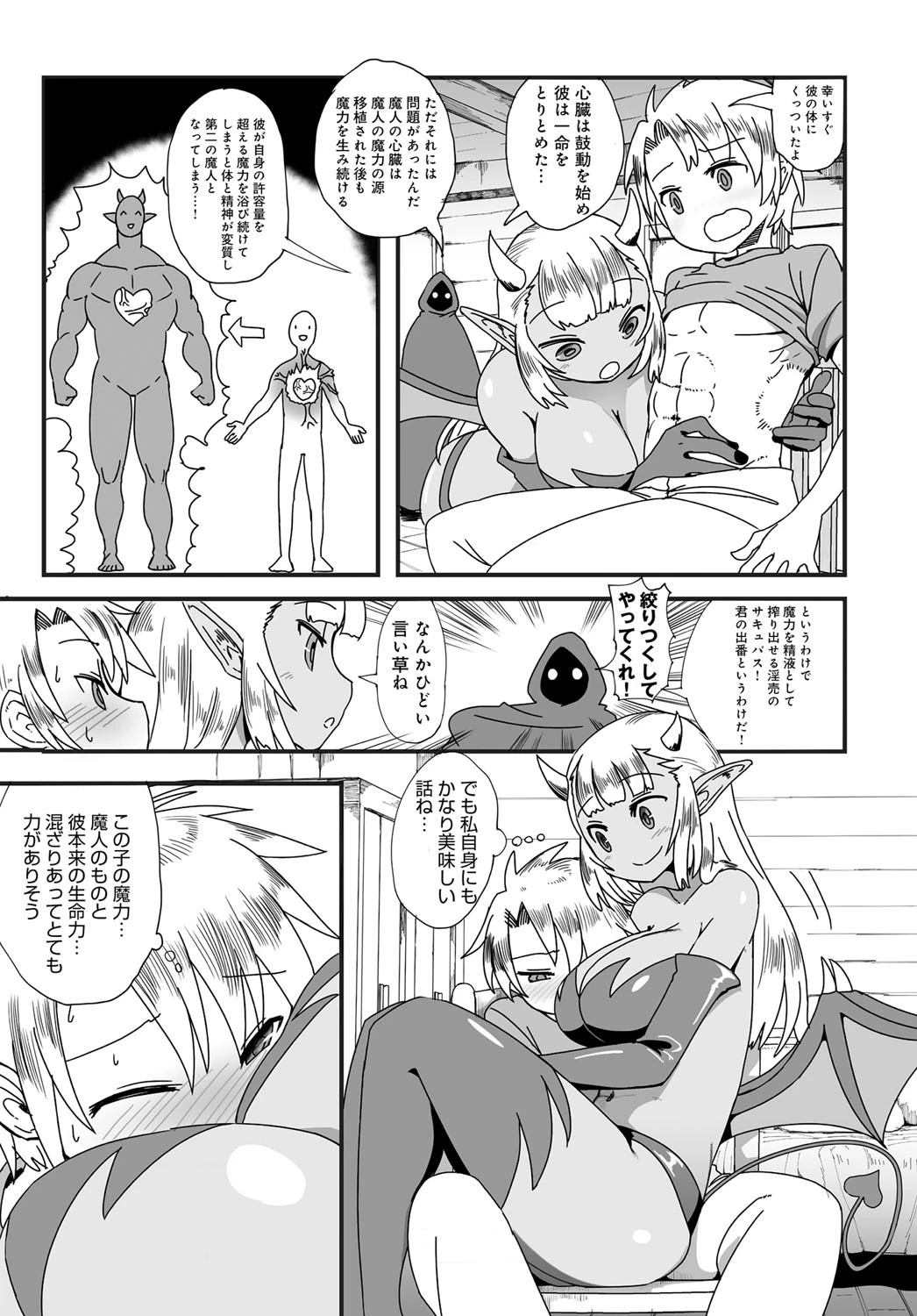 僕がサキュバスに精液をシボられる理由ページ3