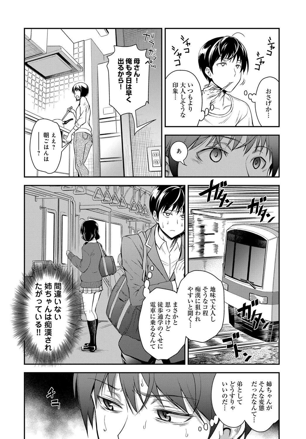 快速 姉の好奇心ページ4