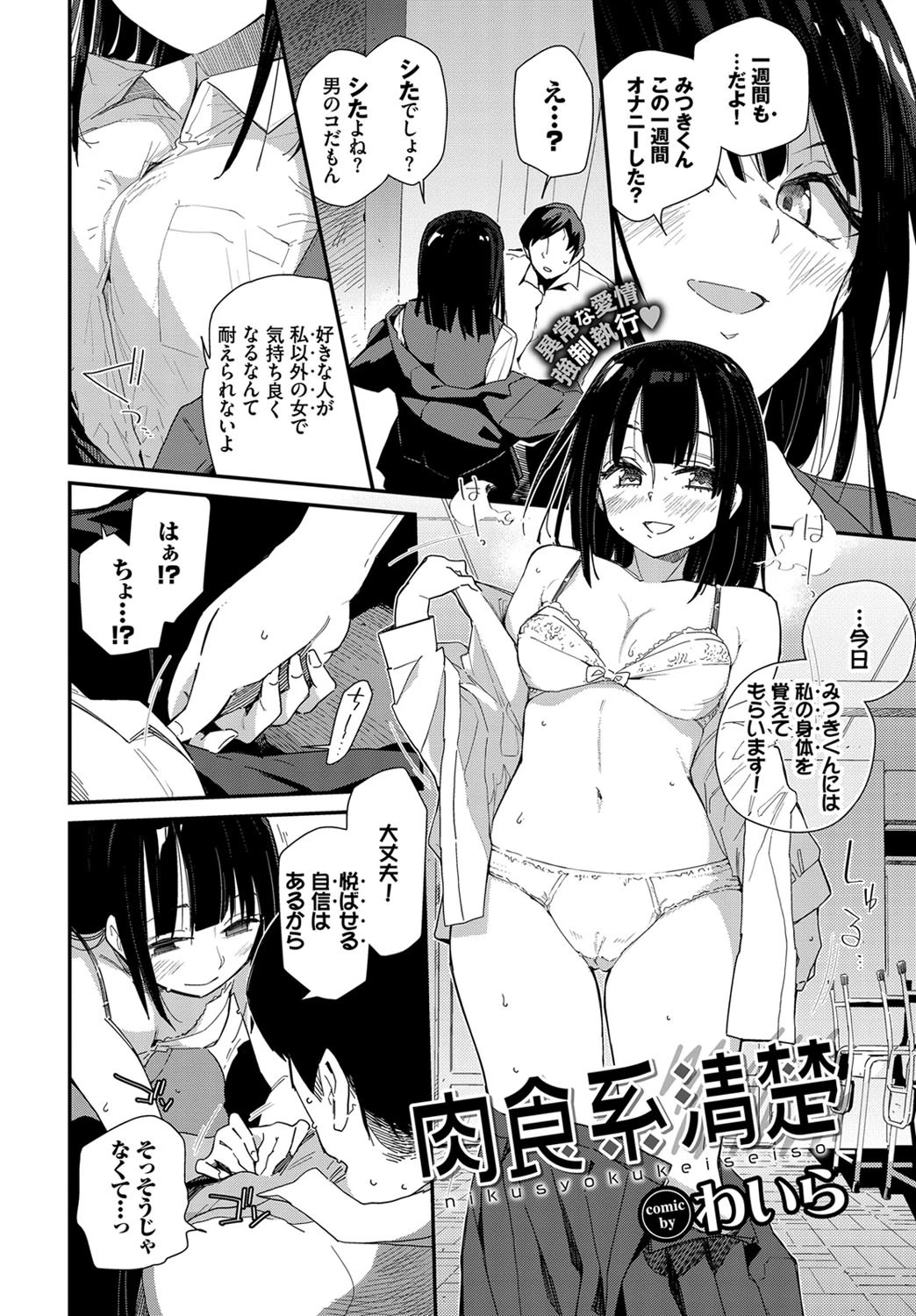 肉食系清楚ページ4