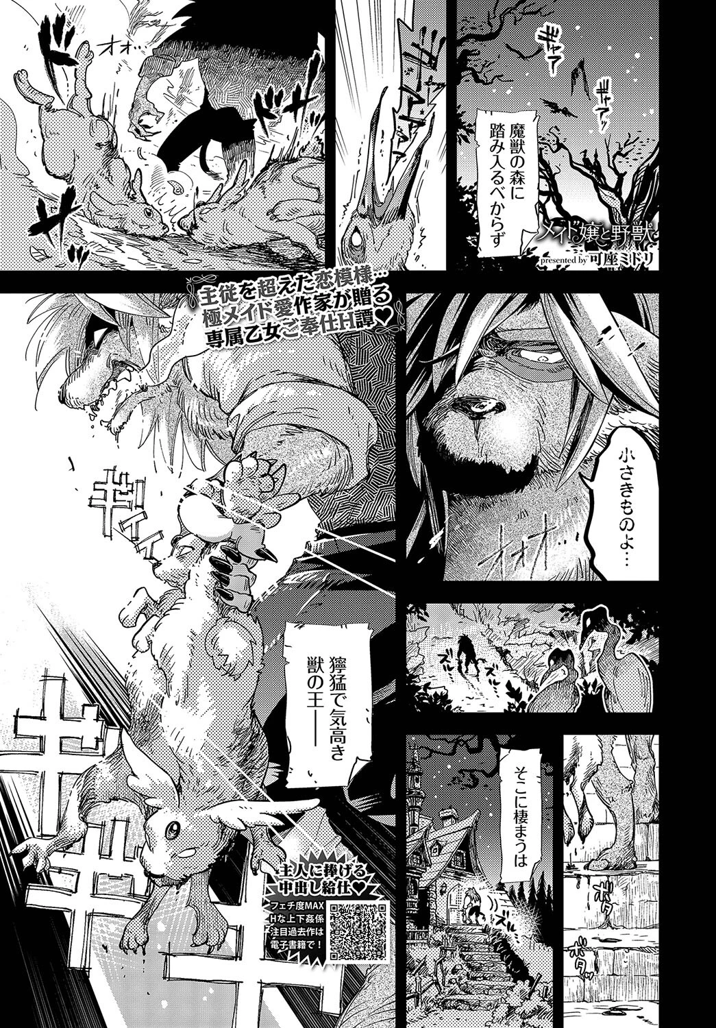 メイド嬢と野獣