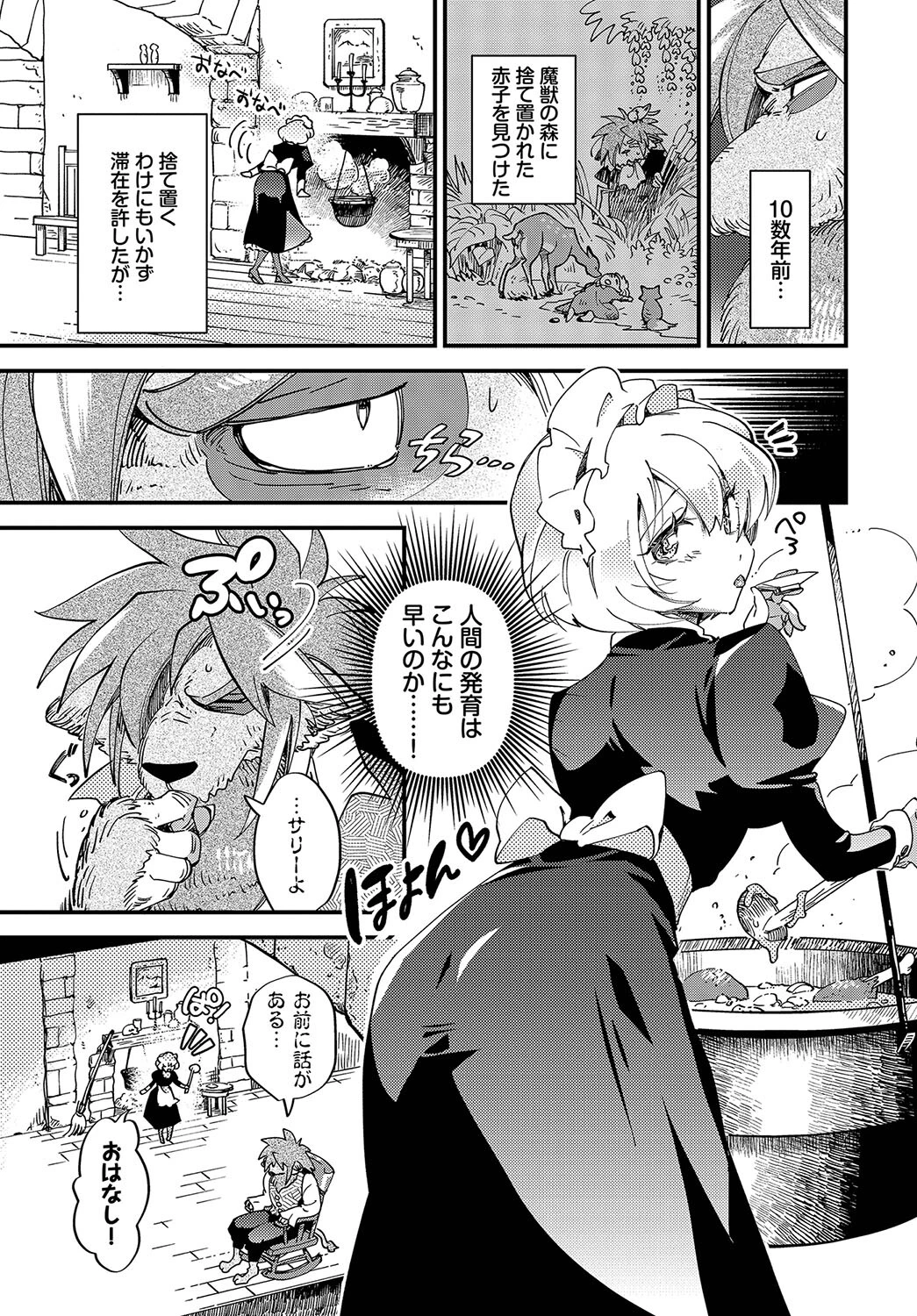 メイド嬢と野獣ページ3