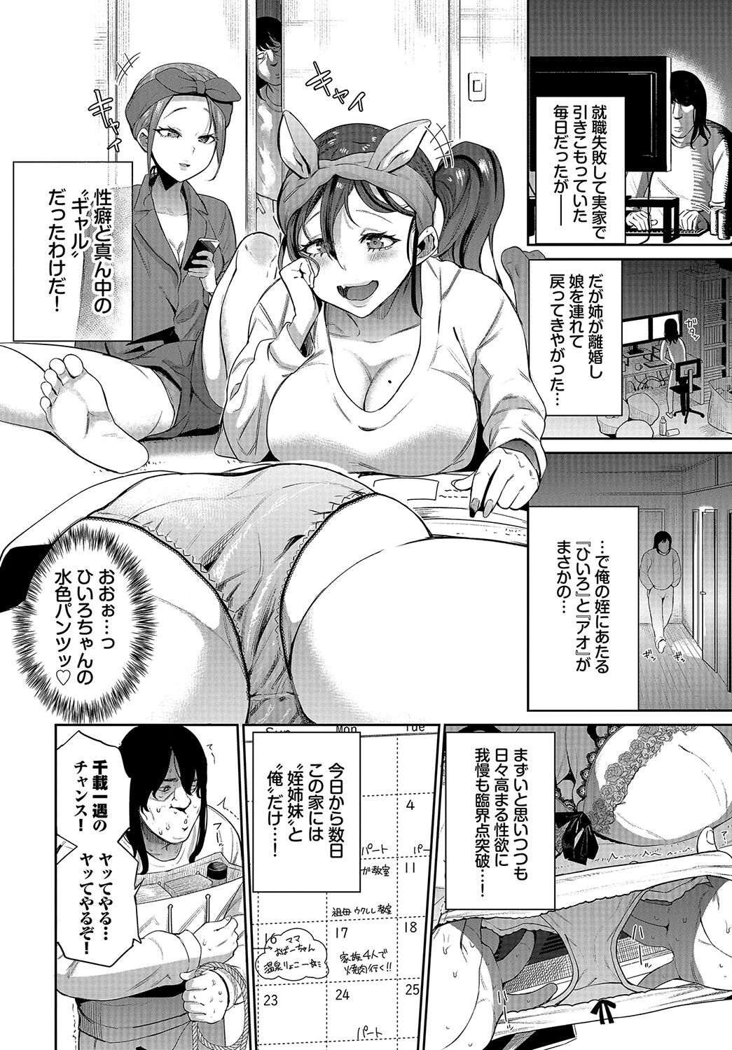 姪姉妹は俺の恋人オナホ〜催●JK調教〜ページ2