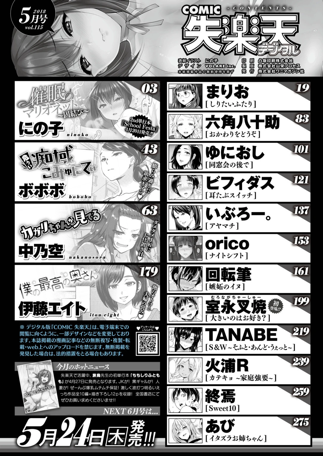COMIC失楽天 2018年05月号ページ2
