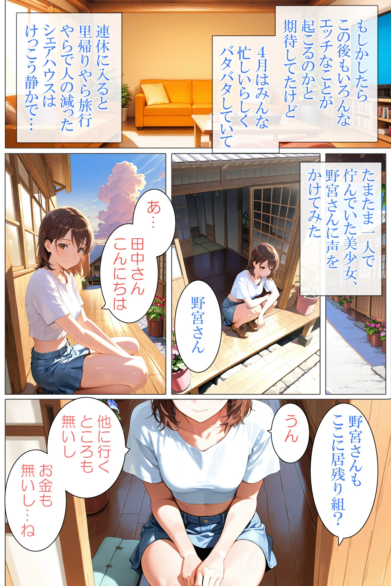 快感性活シェアハウス2 美巨乳ピュア美少女・野宮二葉ページ4