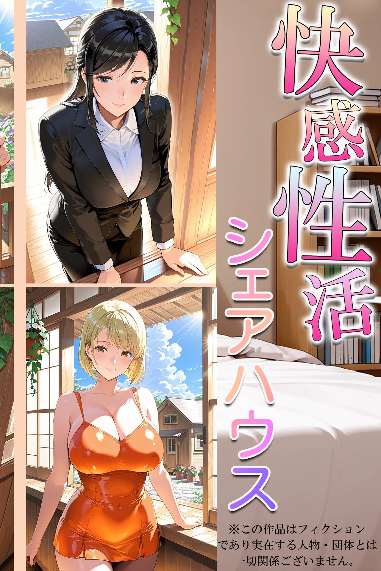 快感性活シェアハウス2 美巨乳ピュア美少女・野宮二葉ページ6