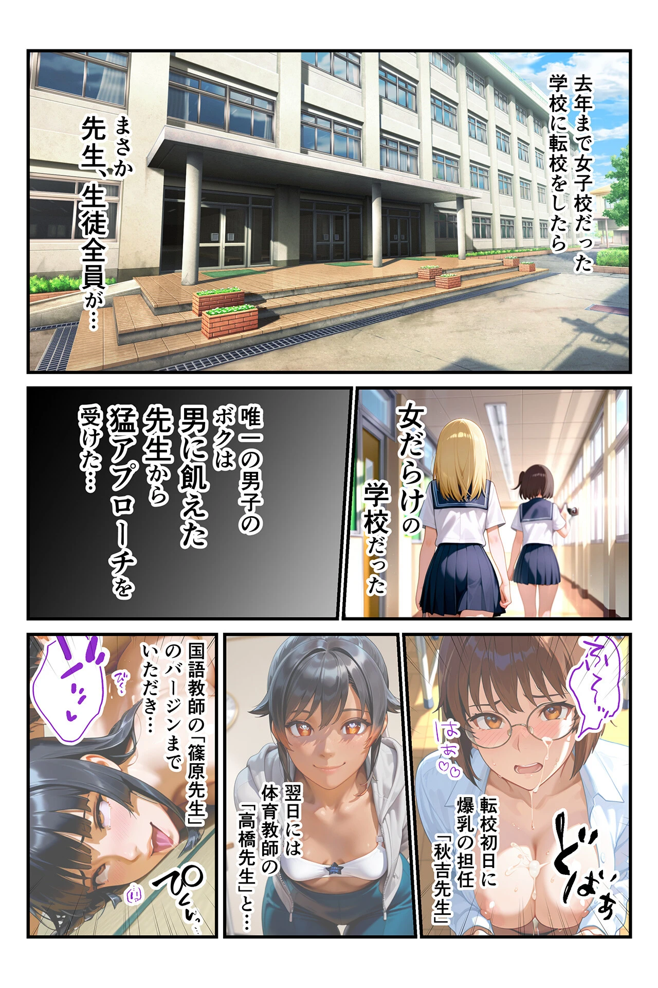 快楽学園 どすけべ先生とハメ放題!20 〜国語教師 白浜冴子〜ページ5