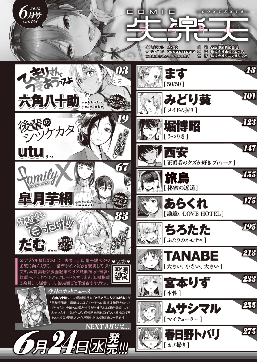 COMIC失楽天 2020年06月号ページ2