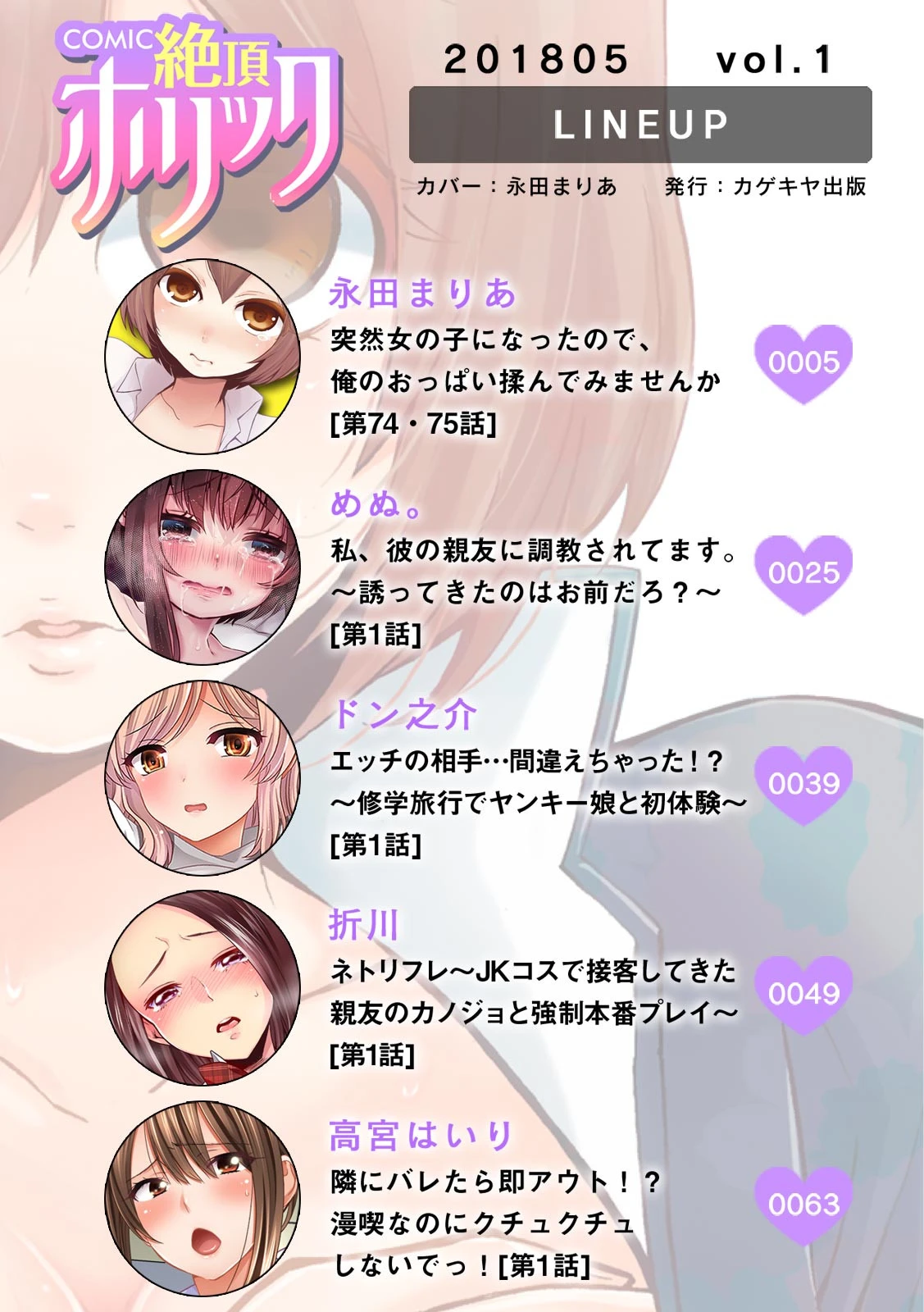 COMIC絶頂ホリック vol.1ページ2
