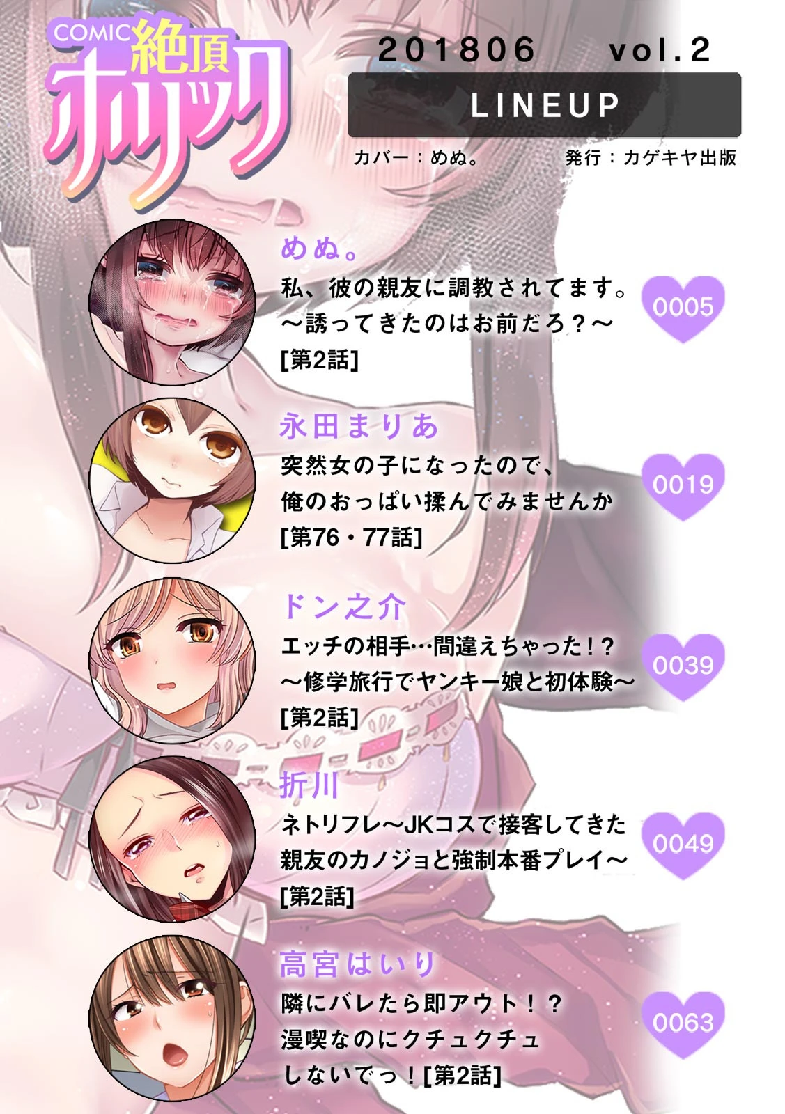 COMIC絶頂ホリック vol.2ページ2