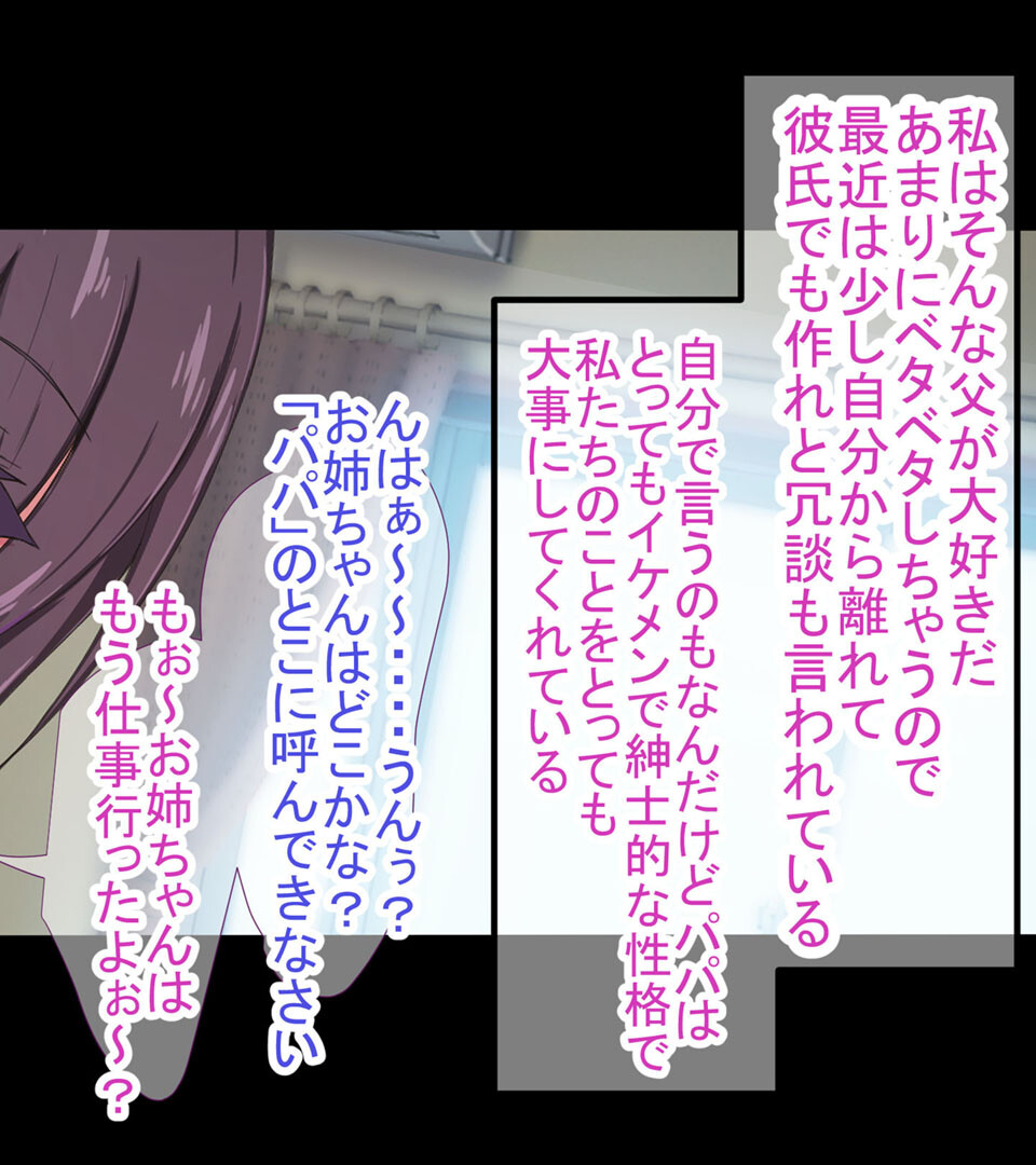 催●おじさんがパパになった日 〜ある日突然美人巨乳姉妹の父親が変態催●おじさんに入れ替わって 中●し孕ませ交尾してくる生活が始まる話〜ページ6