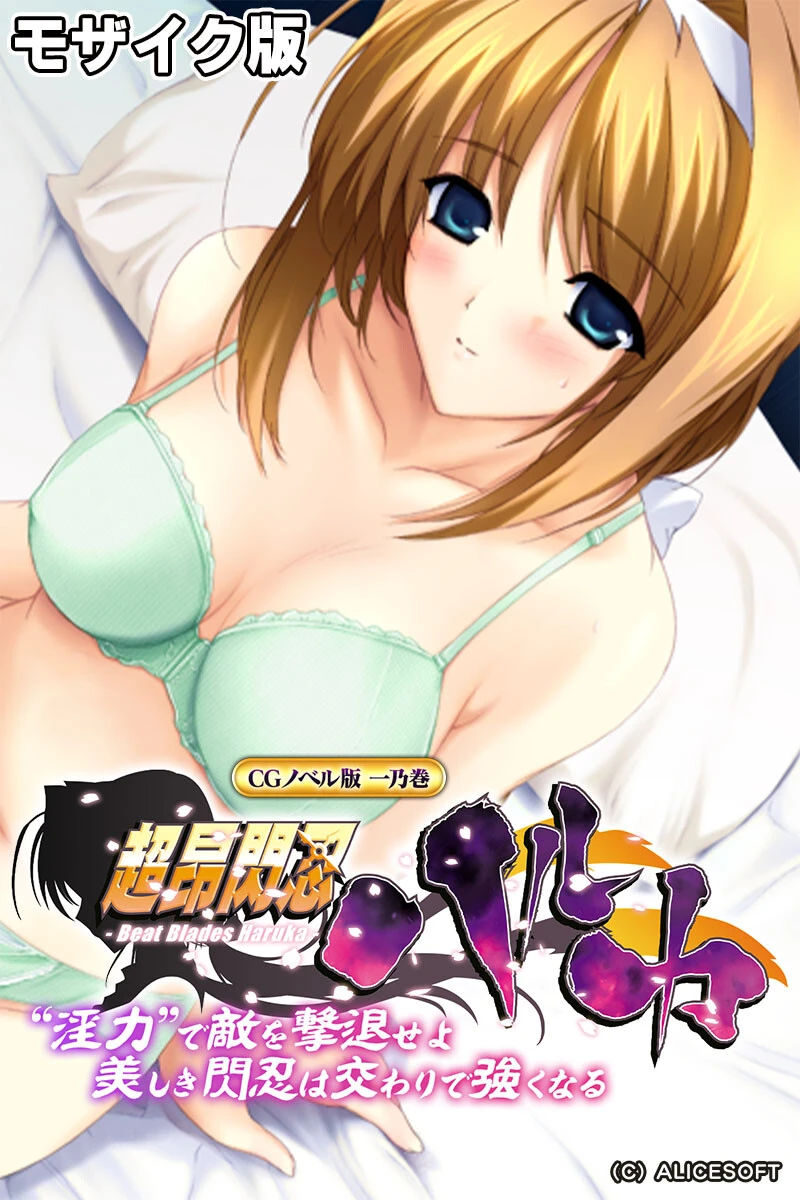 超昂閃忍ハルカ CGノベル版 一乃巻 〜’淫力’で敵を撃退せよ!! 美しき閃忍は交わりで強くなる〜 モザイク版