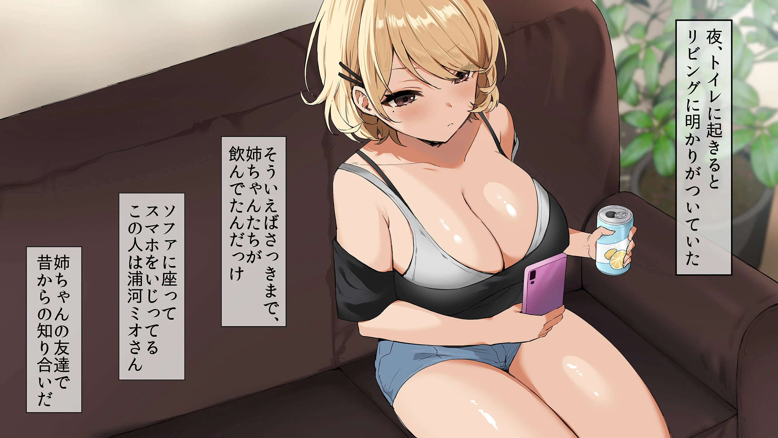 姉ちゃんの友達。姉不在の間、肉欲セックスに溺れた俺達(1)ページ3