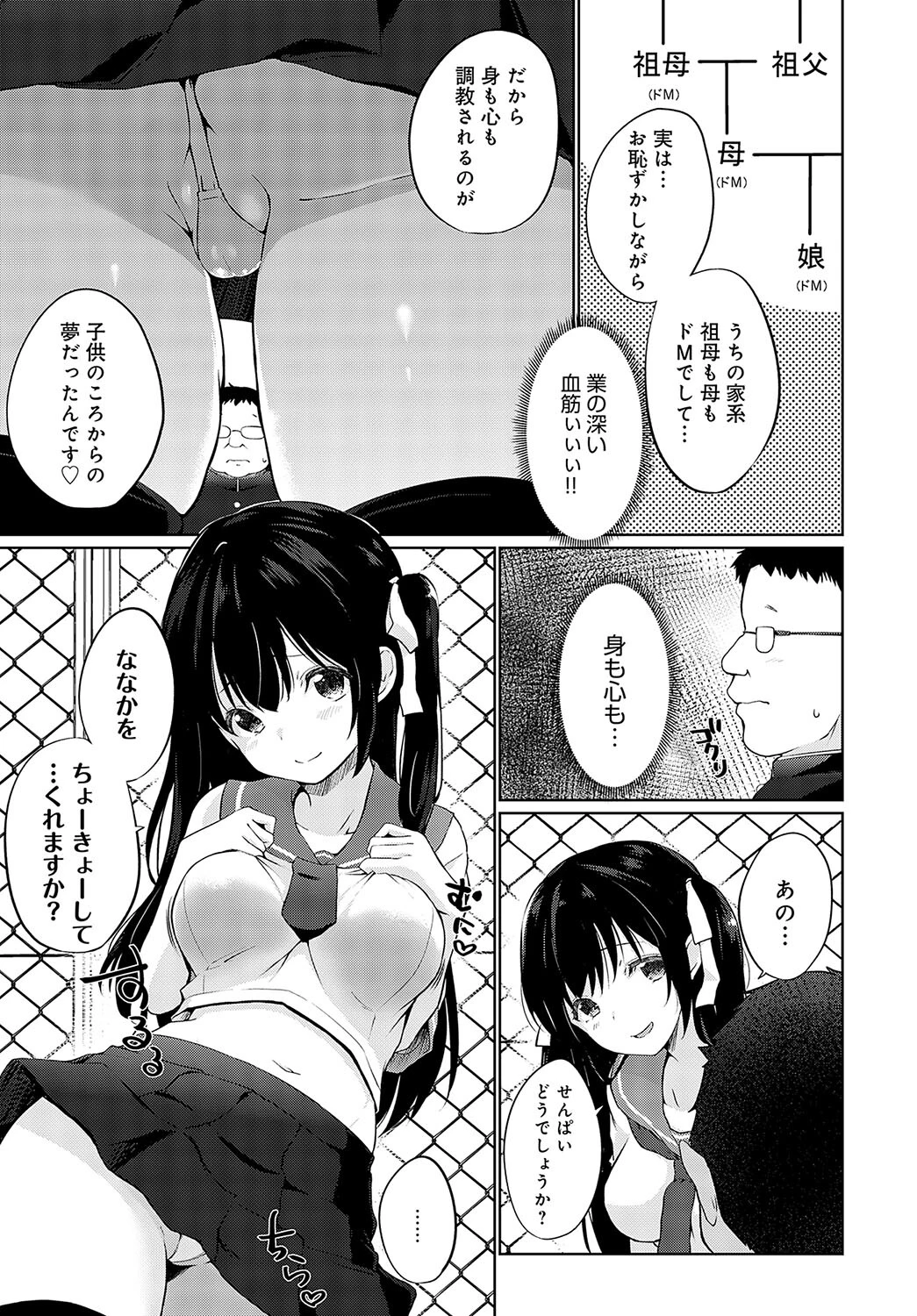キモデブ、かわいい後輩に「調教してください」と頼まれる。ページ3