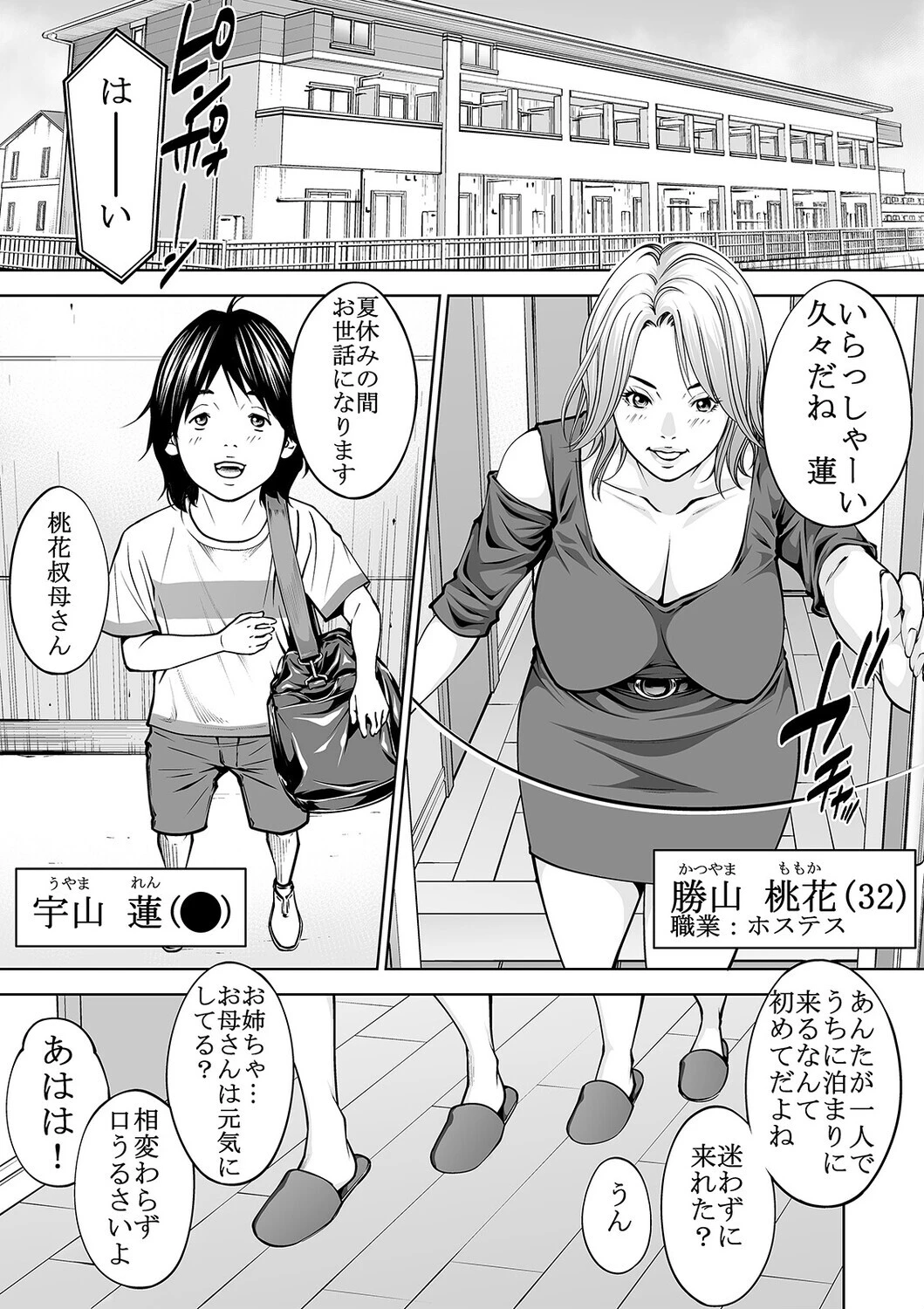 僕の叔母さん観察記録(3)ページ3