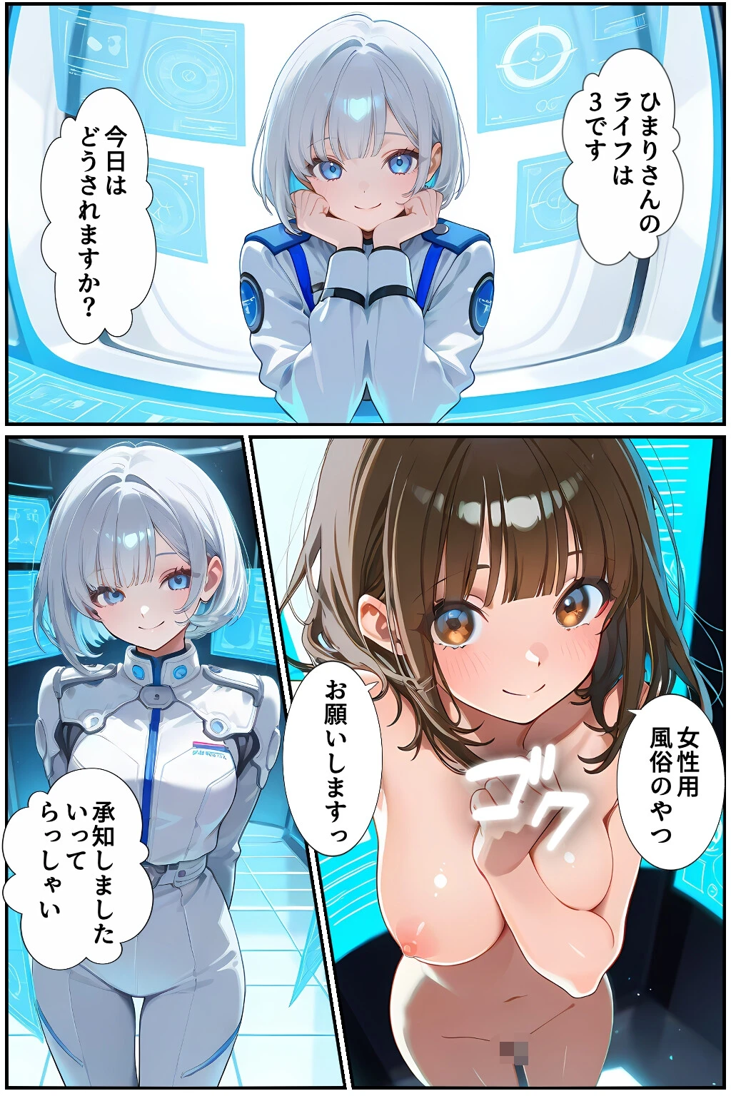 オナ活のススメ 〜吸うやつ（クリ吸引グッズ）を買ったらオマケに絶頂VRゴーグルが付いてきて・・〜09ページ2