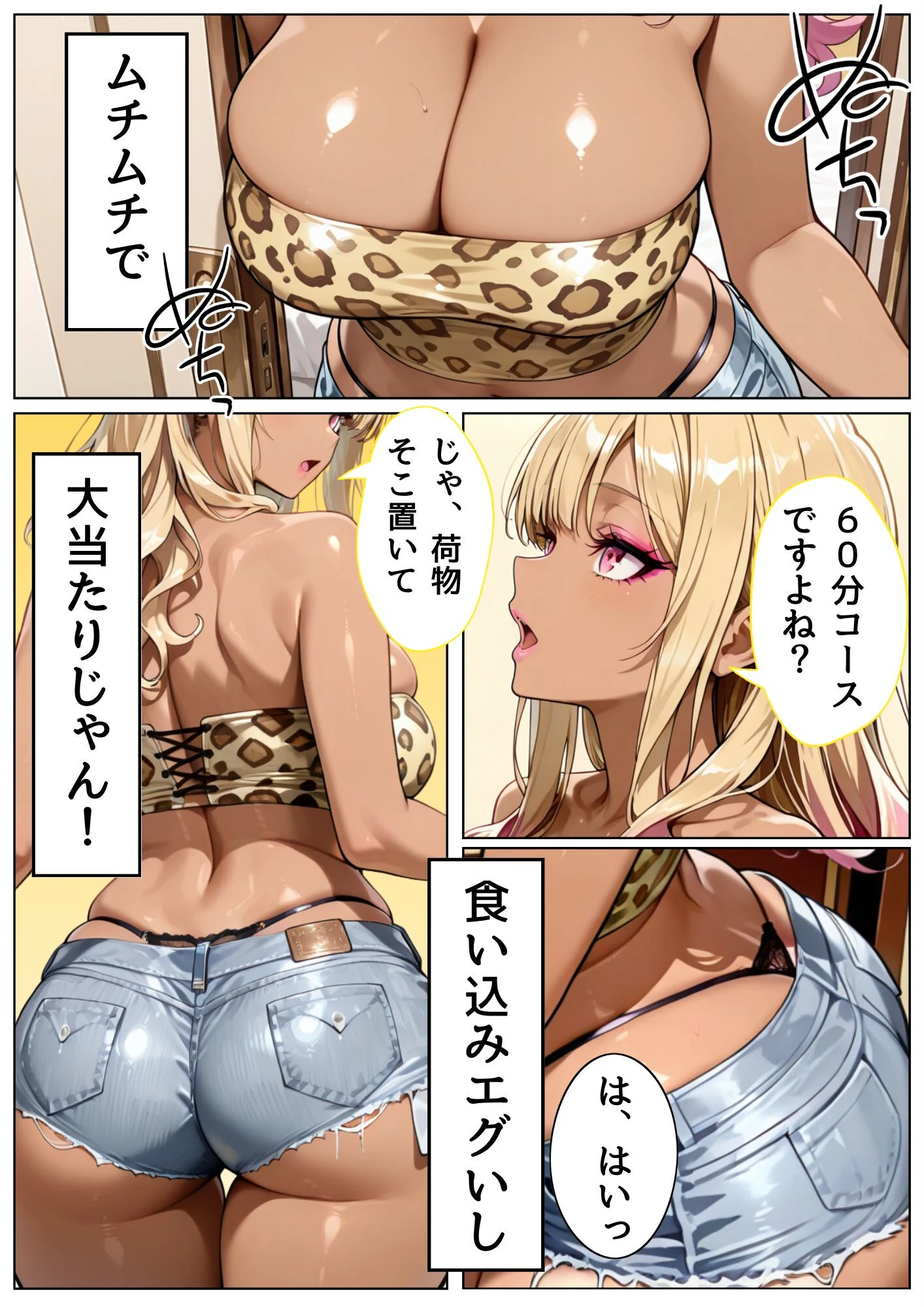 ナンバーワン風俗嬢の秘密のご奉仕〜3回目の指名で本気出しちゃう〜合冊版 るな編Fullページ5