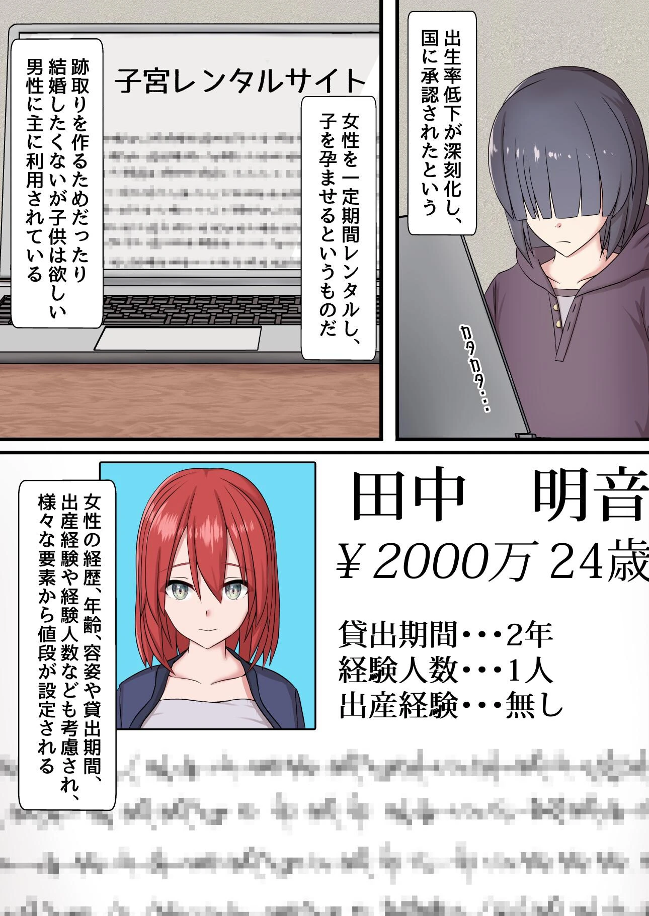 子宮レンタル あなたの子供産みます〜巨乳陽キャ元同級生篠原陽子〜 1巻ページ5