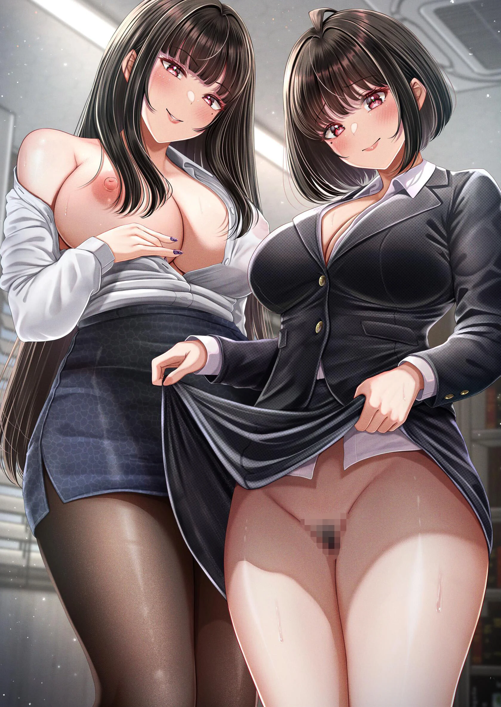 その年の離れた黒髪姉妹とお〇こする話〜感動の完結総集編〜ページ6